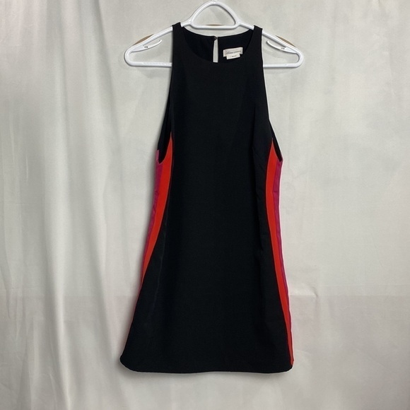 𝅺LOVERS + FRIENDS Women's Black, Pink, Orange Dress - Picture 3 of 12